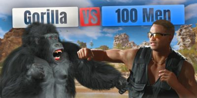 猩猩对战100个男人/Gorilla Vs 100 Men