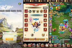 三网H5游戏【勇闯女儿国H5】1月最新整理Linux手工服务端+多区跨服+GM分级授权后台+详细搭建教程+视频教程