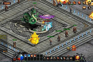 传奇页游【烈焰炫彩终极中变版】11月最新整理Win一键服务端+GM工具+详细搭建教程