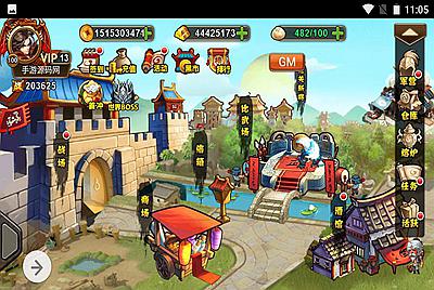 【烽火三国】三国题材智力策略类三网H5全网通卡牌回合手游-3月31日全新打包win服务端源码视频架设教程-完善GM授权后台工具！