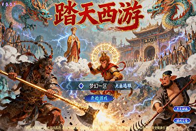 MT3换皮MH【踏天西游超变尊享挂机版】Linux手工服务端+安卓苹果双端+GM后台+全套源码+视频架设教程