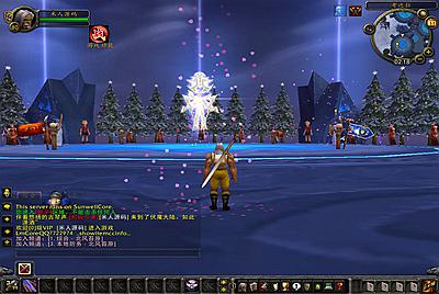 典藏怀旧端游【魔兽世界335伏魔王牌库超变版】Win一键服务端+PC客户端+登录器生成器+网页注册+GM指令教程+视频架设教程